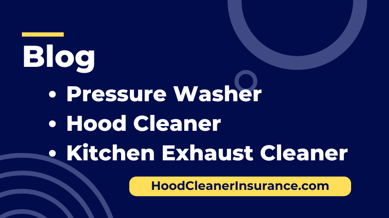 Sample insurance claims for hood cleaners